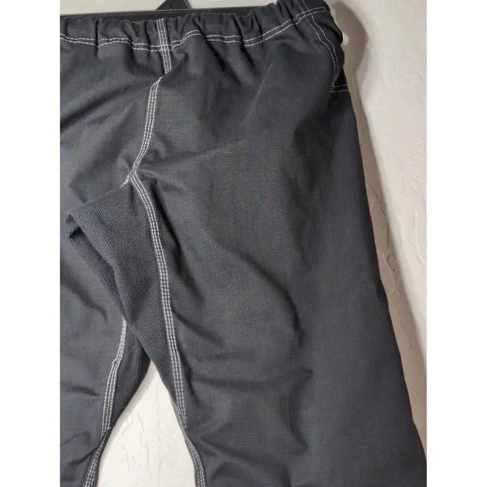Brazilian Jiu Jitsu Pants Black With White Drawstring Waist Size A2 *Pants Only*